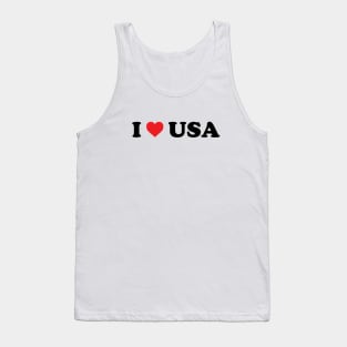 I Love USA Tank Top